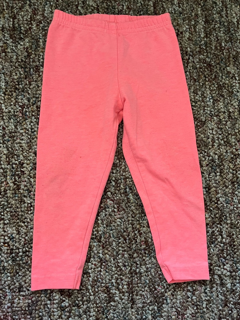 Carter's Coral Pink Girls' Stretch Leggings